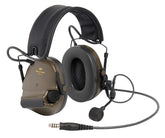 3M Green Folding Headband Format Headset Level Dependent, J11 NATO Connection & Boom Mic Class 5 SLC80 27dB (XH001680913)